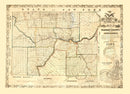 Vintage Map of Warren County, Pennsylvania 1838