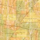 Vintage Map of Bucks County, Pennsylvania 1859