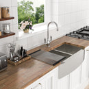 Farmhouse Double Bowl Sink With 50/50 Layout by HouseOfZazla