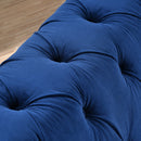 84.06" Inch Width Traditional Square Arm removable cushion 3 seater Sofa