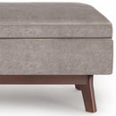 Owen - Upholstered Rectangular Storage Ottoman by Unique Piece Furniture