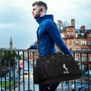 Gym Duffle Bag with Shoe Compartment & Wet Pocket 37L