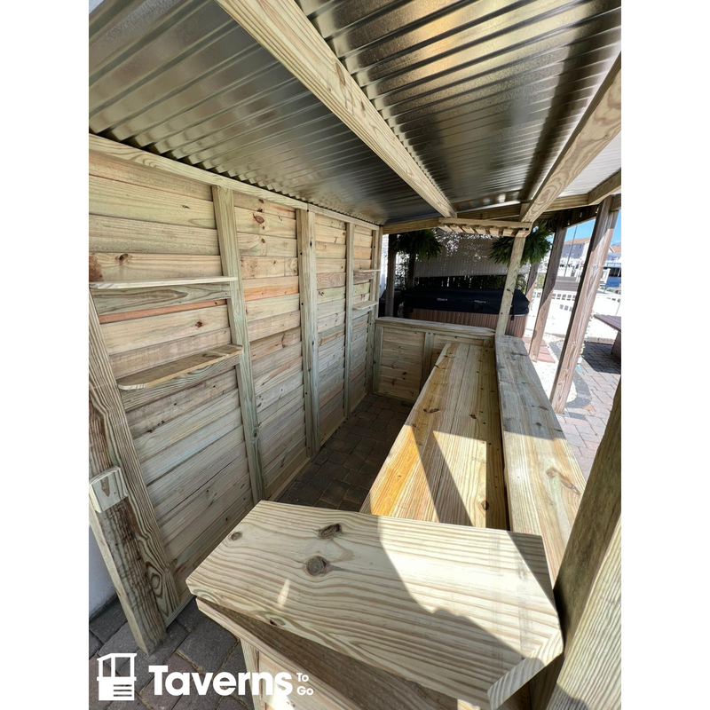 Upgrade interior countertop to 20" wide in lieu of 10"