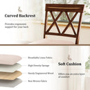 Counter Height Swivel Bar Stools with Upholstered Seat - Set of 2 by LJGDeals
