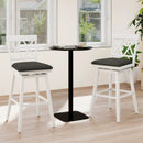 Counter Height Swivel Bar Stools with Upholstered Seat by DirectDeals