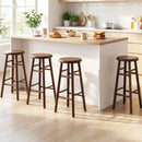 29" Swivel Bar Stools Set of 2 with Footrests by LJGDeals
