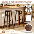 29" Swivel Bar Stools Set of 2 with Footrests by LJGDeals