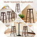 29" Swivel Bar Stools Set of 2 with Footrests by LJGDeals