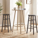 29" Swivel Bar Stools Set of 2 with Footrests by LJGDeals