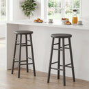 29" Swivel Bar Stools Set of 2 with Footrests by LJGDeals