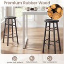 29" Swivel Bar Stools Set of 2 with Footrests by DirectDeals