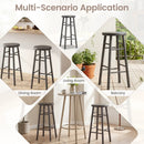 29" Swivel Bar Stools Set of 2 with Footrests by DirectDeals