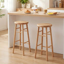 29" Swivel Bar Stools Set of 2 with Footrests by LJGDeals