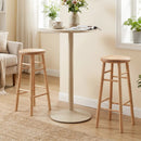 29" Swivel Bar Stools Set of 2 with Footrests by LJGDeals