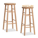 29" Swivel Bar Stools Set of 2 with Footrests by LJGDeals