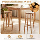 29" Swivel Bar Stools Set of 2 with Footrests by LJGDeals