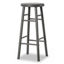 29" Swivel Bar Stools Set of 2 with Footrests by DirectDeals