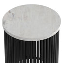 Demy - Handcrafted Metal Accent Table by Unique Piece Furniture