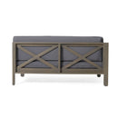 Brava - X Back Corner Bench by HouseOfZazla