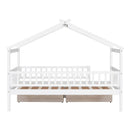 House Bed With 2 Drawers