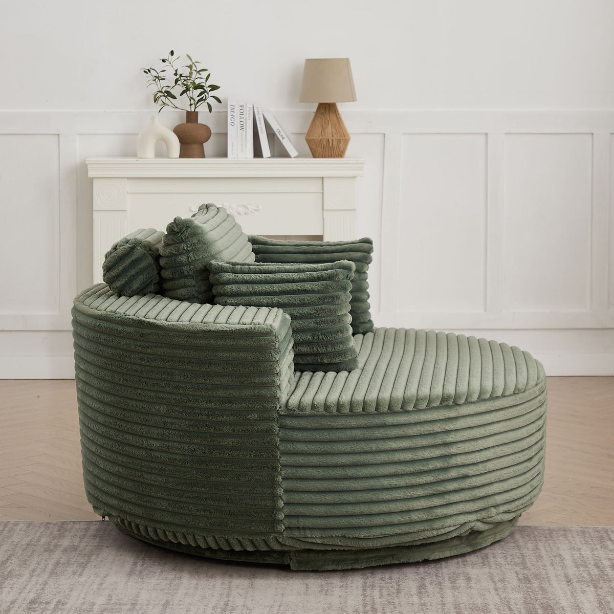 Swivel Chair With 360° Rotation For Living Room, photo 17 of 40
