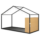 Bed House Frame With Shelves And Lights by Unique Piece Furniture
