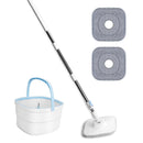 Spin Mop with Wringer Bucket Set for Easy Cleaning by LJGDeals