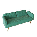 Luxurious Sofa Bed With Nail Head Trim And Matching Pillow by HouseOfZazla