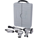 Air Tool and Accessories Kit, 71 Piece, Impact Wrench, Air Ratchet, Die Grinder, Aire Hammer, Hose Fittings, Storage Case