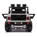 24V Ride On Large PickUp Truck car for Kids,ride On 4WD Toys with Remote Control,Parents Can Assist in Driving,Bluetooth music version,Pickup truck design with spacious storage in the rear.