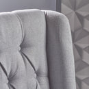 Sophisticated Tufted Dining Chair With High Back Design