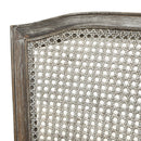 Triomphe - Rattan Wicker High Back Armless Counter Bar Stool by HouseOfZazla