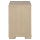 Mirador - 2 Drawer Nightstand Bedside Table - Natural