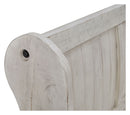 Bronwyn - Bench With Back - Alabaster