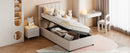 Upholstered Platform Bed With A Hydraulic Storage System by HouseOfZazla