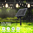 100 FT Solar String Lights Waterproof with Remote & USB Port by HouseOfZazla