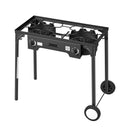 2 Burner Outdoor Propane Gas Stove, 150,000 BTU by HouseOfZazla