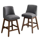 Upholstered Swivel Bar Stool