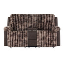 Bruni - Console Reclining Loveseat With Manual Recline by Unique Piece Furniture