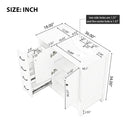 36" Bathroom Vanity with Sink Top