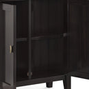 Redmond - Low Storage Cabinet - Hickory Brown