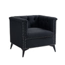 Accent Chair Living Room Chairs Single Sofa Chair,Arm Chairs with Linen Fabric, Mid Century Accent Arm Chairs Comfy Reading Lounge Club Armchair for Bedroom Office Study