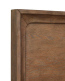 Lindon - Complete Panel Bed With Storage Rails - Belgian Wheat