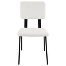 Bixby - Upholstered Dining Side Chair (Set of 2) - White