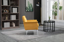 Accent Chair, Living Room Chair / leisure single sofa with acrylic feet
