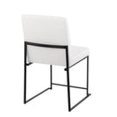 Fuji - Contemporary Modern Elegance With High Back Dining Chair (Set of 2) by HouseOfZazla