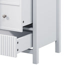 Bathroom Vanity With Separate Sink, Soft Close Doors And 4 Drawers by HouseOfZazla
