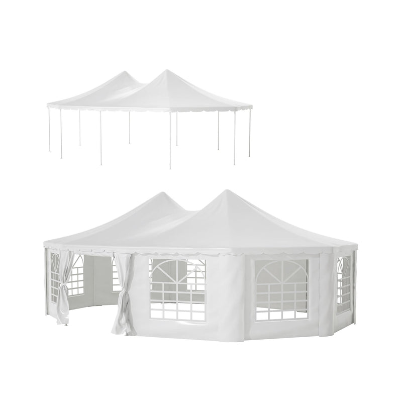 [29X21FT] Extra Large Heavy-Duty Outdoor Waterproof Party, Wedding Tent With Steel Frame (SAK53821)