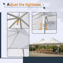 [29X21FT] Extra-Large Heavy-Duty Outdoor Waterproof Party, Wedding Tent With Steel Frame (SAK53821) by SAKSBY WHOLESALE