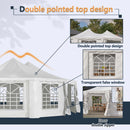[29X21FT] Extra-Large Heavy-Duty Outdoor Waterproof Party, Wedding Tent With Steel Frame (SAK53821) by SAKSBY WHOLESALE